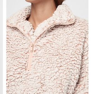 Express Sweaters - Sherpa Quarter zip sweatshirt Express Sweaters - Sherpa Quarter zip sweatshirt